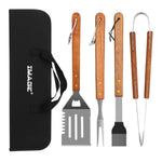 4-Piece Grilling Tool Set