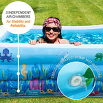 80 x 55 x 23  Inflatable Swimming Pool for Adult, Kids