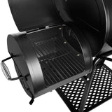 Grill with Smoker