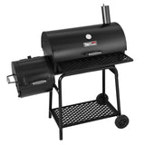 Grill with Smoker