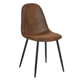 Suded Brown Chairs