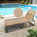 Folding Chaise Lounge Chair