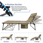 Folding Chaise Lounge Chair