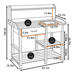 Fir Potting Bench