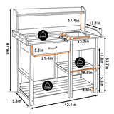 Fir Potting Bench