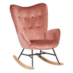 Rocking Chairs VELVET PINK