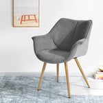 Dining Chair LIGHT GREY OAK LEG