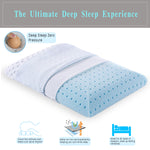 Mydepot COOLING GEL MEMORY FOAM PILLOW WITH REMOVABLE COVER