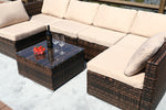 7-Piece Wicker Set