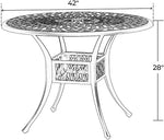 Steel End Table