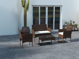 4-Piece Wicker Set