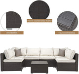 7-Piece Rattan Set