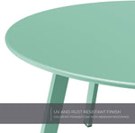 Round Steel Table