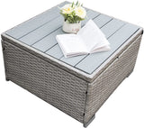 9-Seat Wicker Set