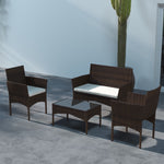 4-Piece Wicker Set