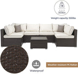 7-Piece Rattan Set