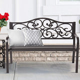 Metal Outdoor Bench