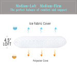 Mydepot COOLING GEL MEMORY FOAM PILLOW WITH REMOVABLE COVER