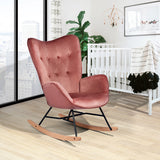 Rocking Chairs VELVET PINK