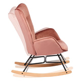 Rocking Chairs VELVET PINK