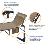 Folding Chaise Lounge Chair