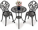 3-Piece Bistro Furniture Set Patio